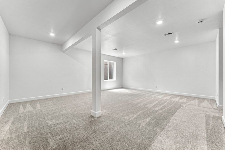 Representative unfurnished interior of a home built from the Bailey by Taylor Morrison in Dawson Trails Town Collection, Castle Rock (Image 19).