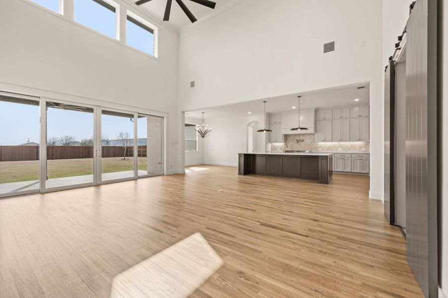 Spacious, unfurnished interior of a new home in NorthGlen, Haslet (Image 25). Spacious, unfurnished interior of a new home in NorthGlen, Haslet (Image 25).