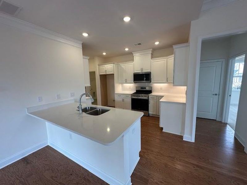 Furnished interior view inside a new home in , Cumming (Image 8).