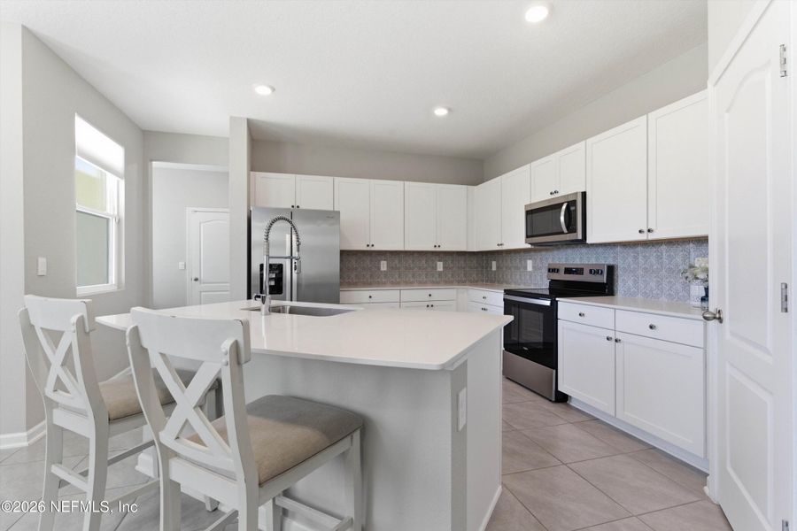 Furnished interior view inside a new home in , St. Augustine (Image 11).