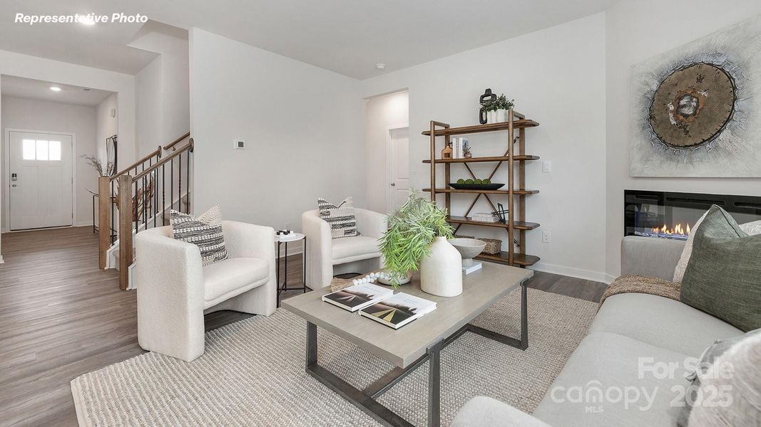 Furnished interior view inside a new home in Laurelbrook, Sherrills Ford (Image 13).