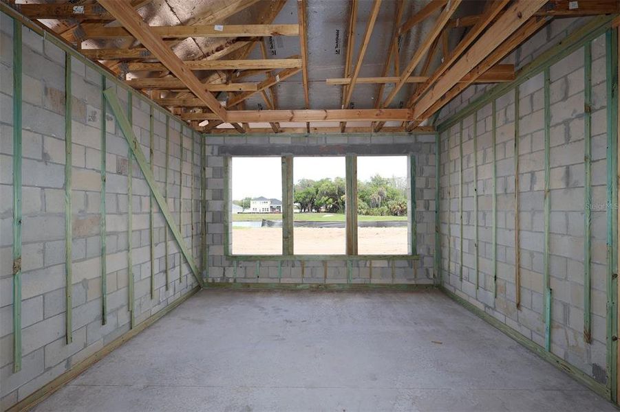 In-progress construction of a new home in Solace at Corner Lake, Orlando, FL (Image 11).