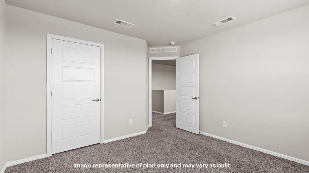 Spacious, unfurnished interior of a new home in Yukon Ridge, Odessa (Image 21).