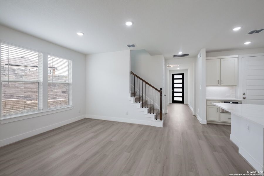 Spacious, unfurnished interior of a new home in Crown Ridge Manor, San Antonio (Image 20). Spacious, unfurnished interior of a new home in Crown Ridge Manor, San Antonio (Image 20).