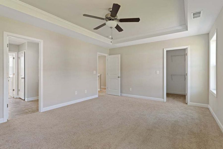 Representative unfurnished interior of a home built from the Brunswick by Caviness & Cates Communities in Maggie Way, Wendell (Image 107). Representative unfurnished interior of a home built from the Brunswick by Caviness & Cates Communities in Maggie Way, Wendell (Image 107).