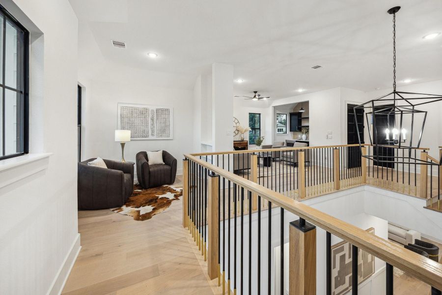 Furnished interior view inside a new home in , Houston (Image 10). Furnished interior view inside a new home in , Houston (Image 10).