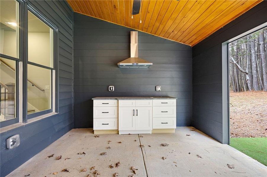 Exterior details and patio area of a home in , Canton (Image 34). Exterior details and patio area of a home in , Canton (Image 34).