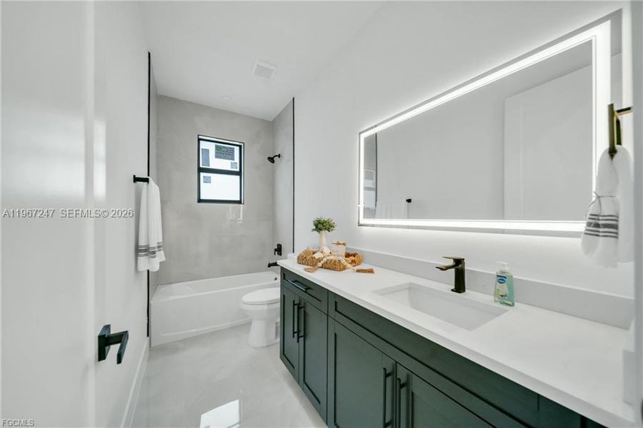 Furnished interior view inside a new home in , Lehigh Acres (Image 6).