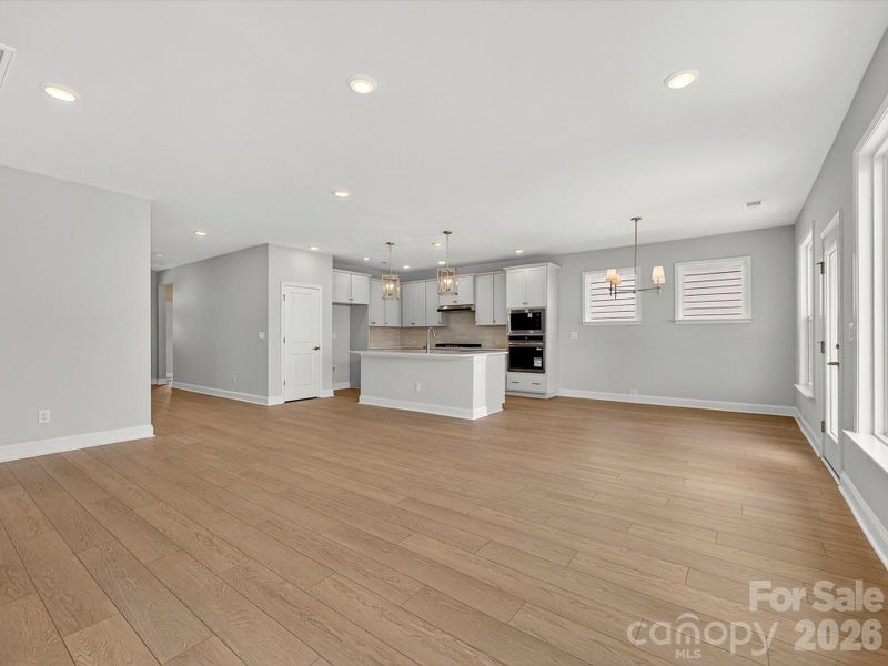 Family Room & Kitchen