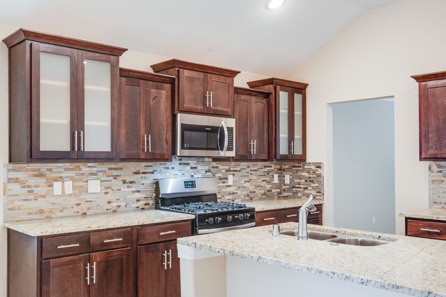 Furnished interior view inside a new home in Crossland, Socorro (Image 10).
