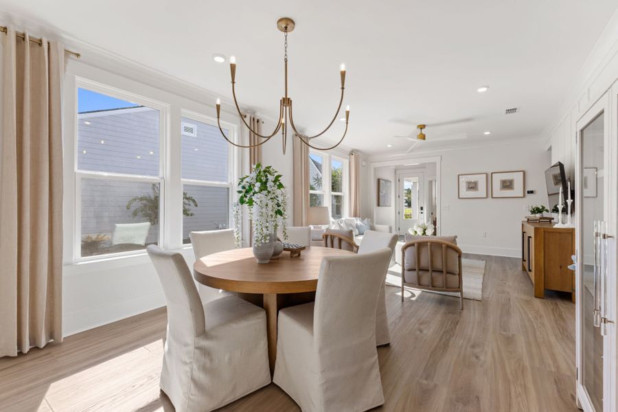 Representative furnished interior of a home built from the Compass by Del Webb in Del Webb Ocean Isle Beach, Shallotte (Image 8).