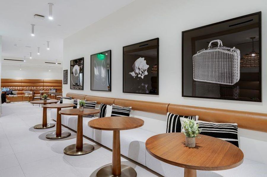 Furnished interior view inside a new home in , Miami (Image 10).