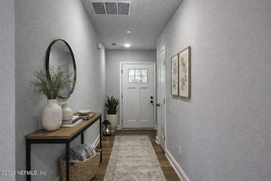 Furnished interior view inside a new home in , Jacksonville (Image 3).