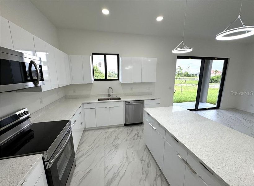Furnished interior view inside a new home in , Cape Coral (Image 20).