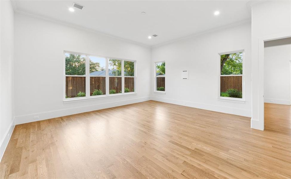 Spacious, unfurnished interior of a new home in , Dallas (Image 22). Spacious, unfurnished interior of a new home in , Dallas (Image 22).