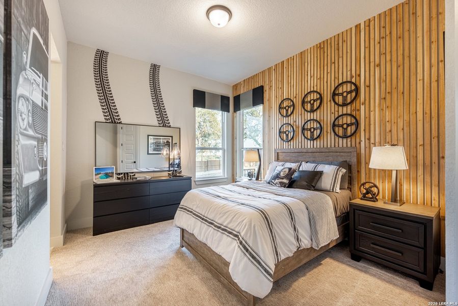 Furnished interior view inside a new home in Caliza Reserve, Boerne (Image 14).