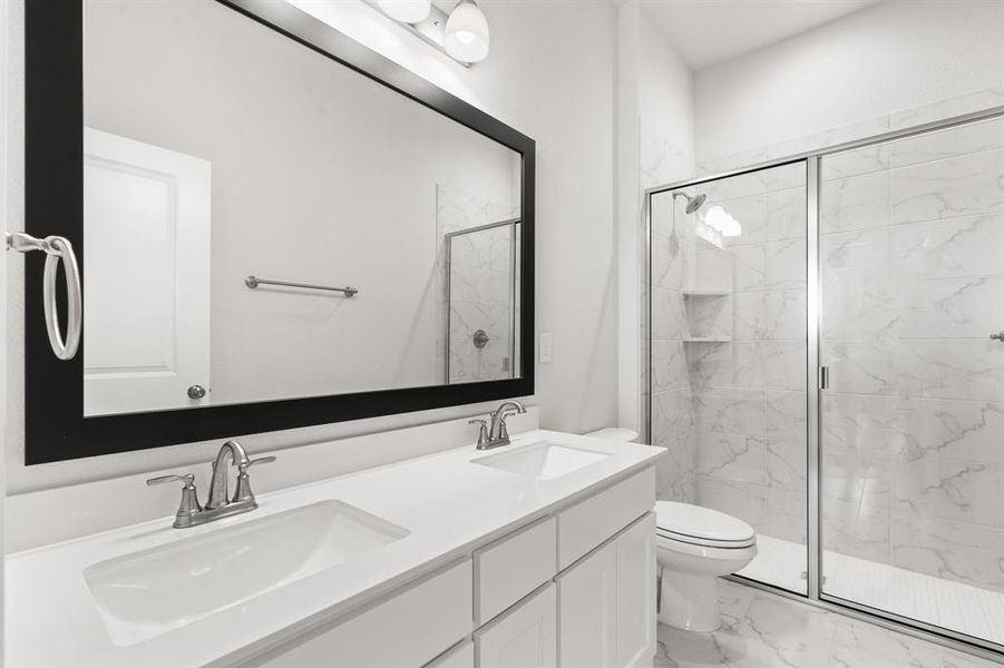 Furnished interior view inside a new home in , Waxahachie (Image 6).