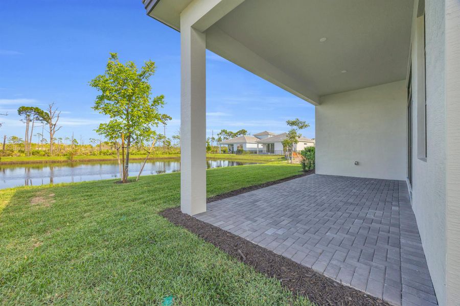 Exterior details and patio area of a home in Cove Royale, Stuart (Image 3). Exterior details and patio area of a home in Cove Royale, Stuart (Image 3).