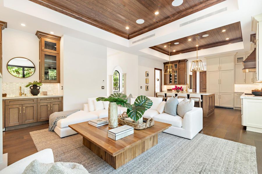 Furnished interior view inside a new home in , West Palm Beach (Image 35).