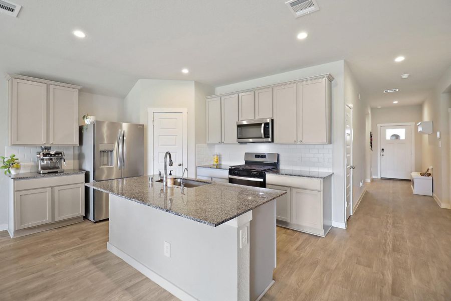 Furnished interior view inside a new home in , Anahuac (Image 13). Furnished interior view inside a new home in , Anahuac (Image 13).