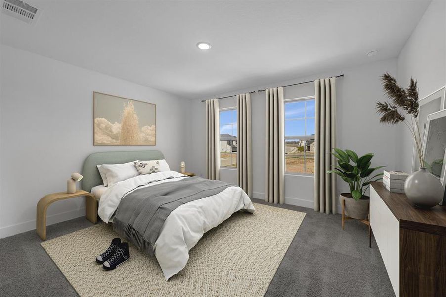 Furnished interior view inside a new home in Heritage Ranch, Sherman (Image 18).
