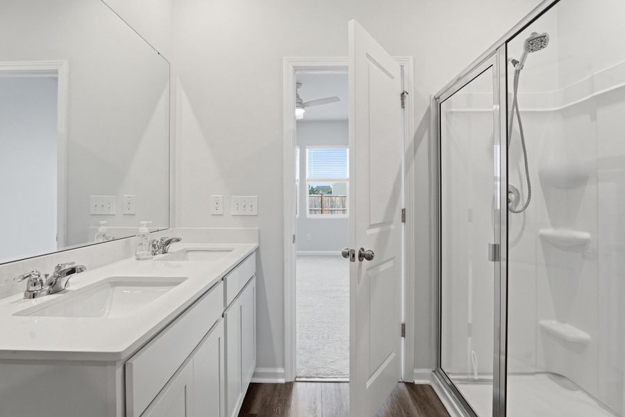 Furnished interior view inside a new home in Sanctuary Cove at Cane Bay, Summerville (Image 9).