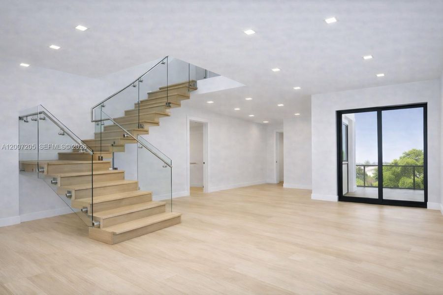 Spacious, unfurnished interior of a new home in , Fort Lauderdale (Image 5).