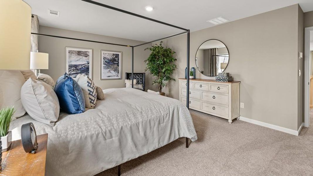 Furnished interior view inside a new home in Lost Creek, Dallas (Image 48).