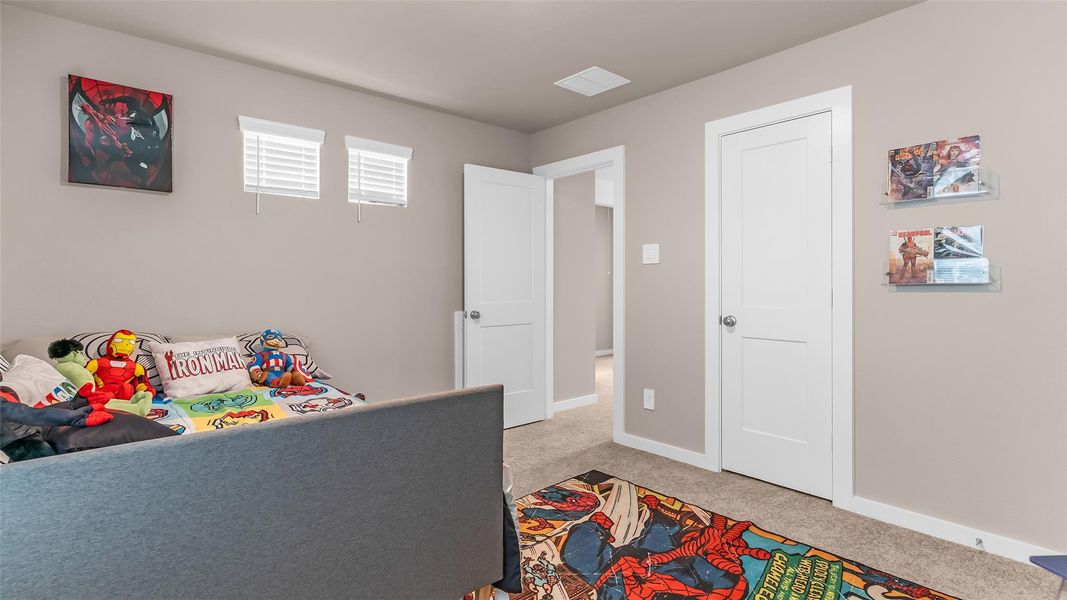 Furnished interior view inside a new home in , Willis (Image 14).