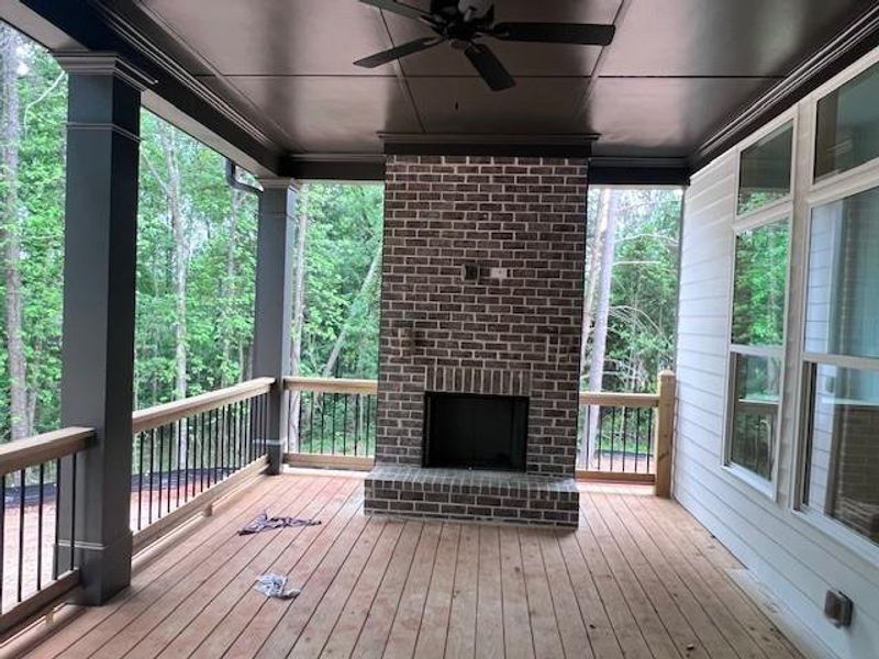 Exterior details and patio area of a home in , Cumming (Image 9).