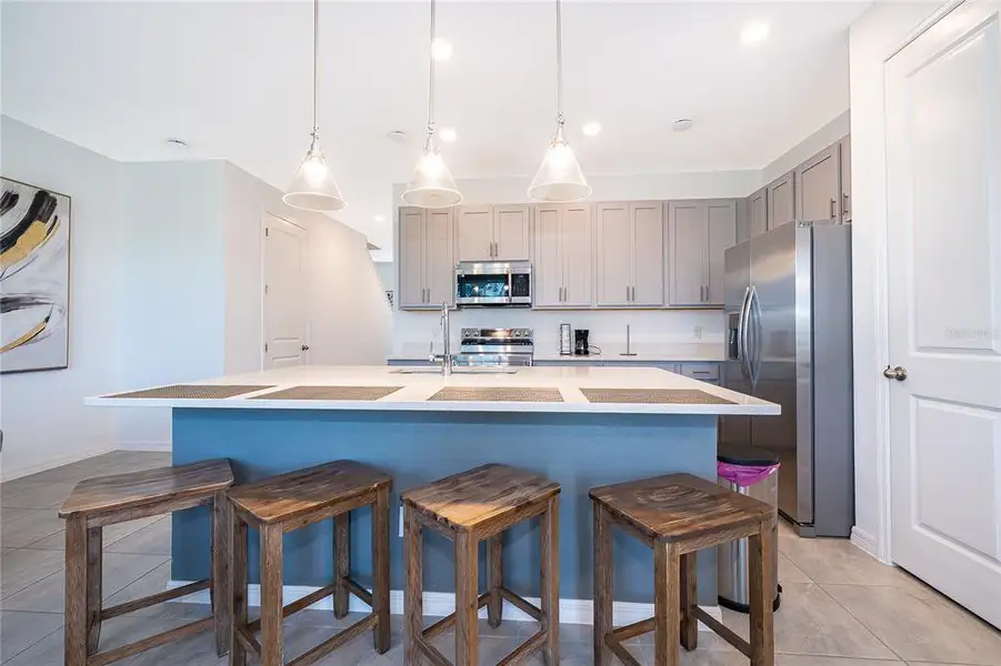 Furnished interior view inside a new home in , Davenport (Image 22).