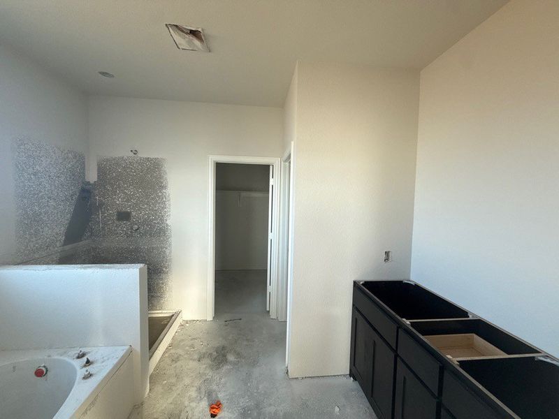 In-progress construction of a new home in Covenant Park, Springtown, TX (Image 6).
