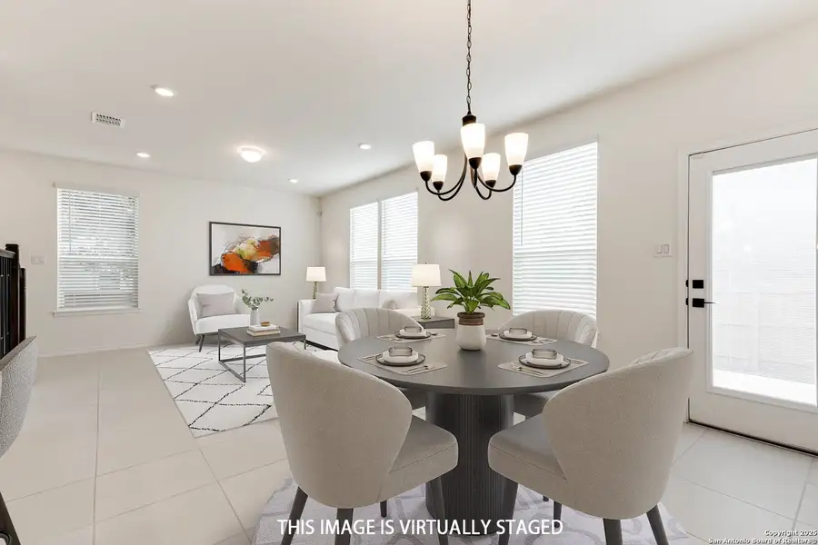 Furnished interior view inside a new home in , San Antonio (Image 5). Furnished interior view inside a new home in , San Antonio (Image 5).