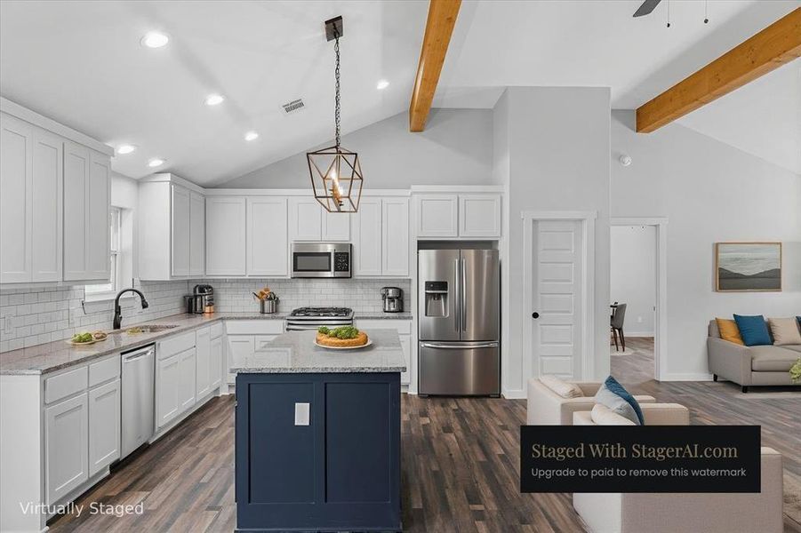 Staged Kitchen Staged Kitchen