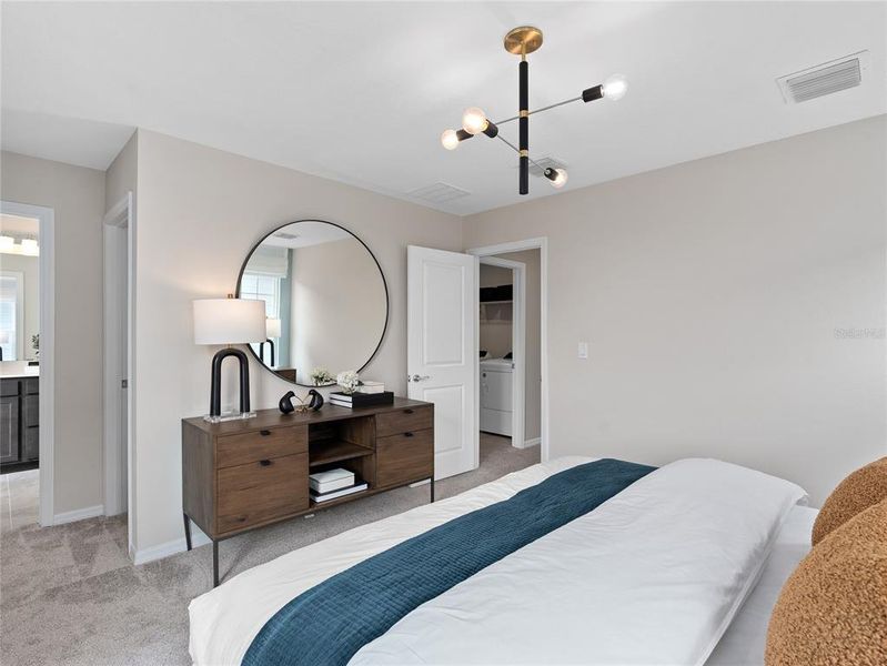 Furnished interior view inside a new home in The Landings at Live Oak Lake, St. Cloud (Image 12). Furnished interior view inside a new home in The Landings at Live Oak Lake, St. Cloud (Image 12).