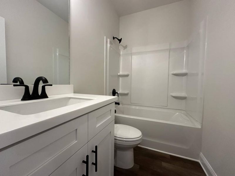 Furnished interior view inside a new home in Magnolia Grove, Mableton (Image 7). Furnished interior view inside a new home in Magnolia Grove, Mableton (Image 7).