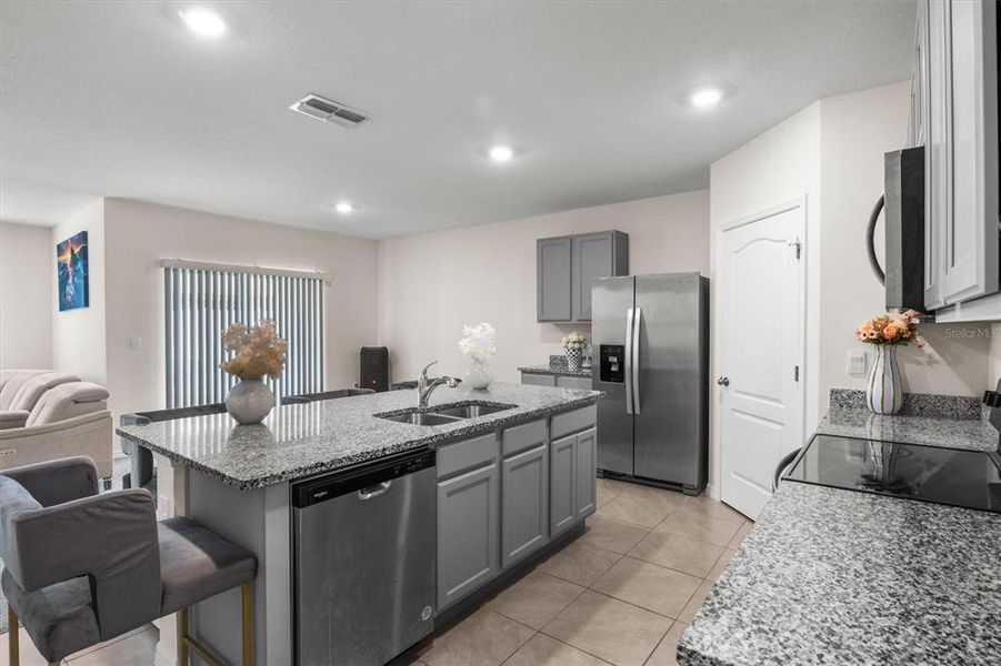 Furnished interior view inside a new home in Cypress Park Estates, Haines City (Image 6).