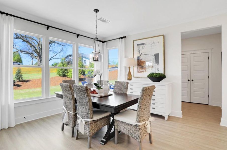 Furnished interior view inside a new home in , Pendergrass (Image 19).