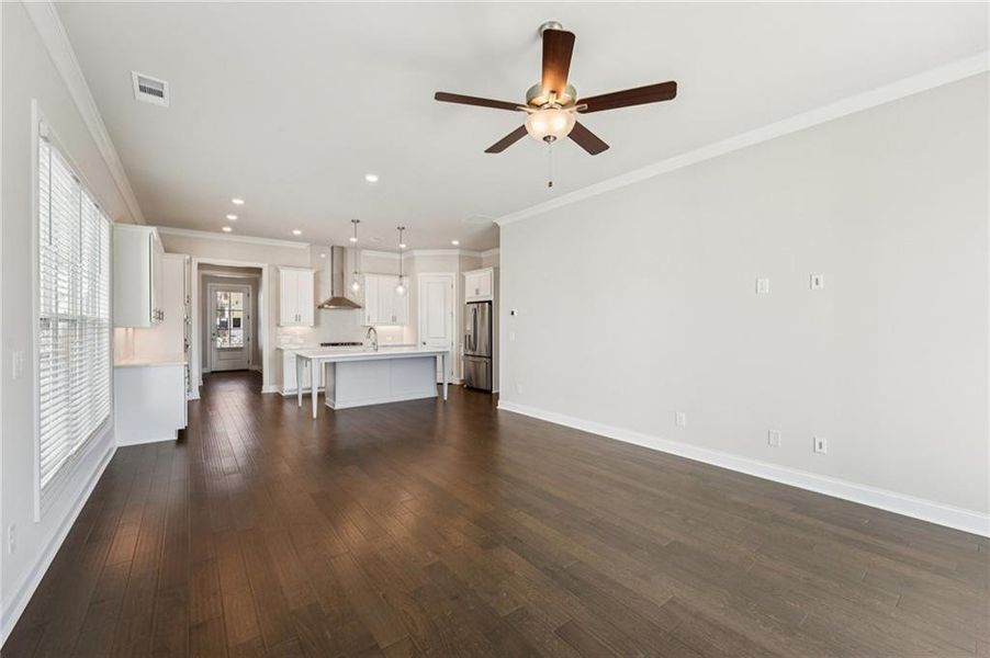 Spacious, unfurnished interior of a new home in Palisades Single Family, Cumming (Image 50).