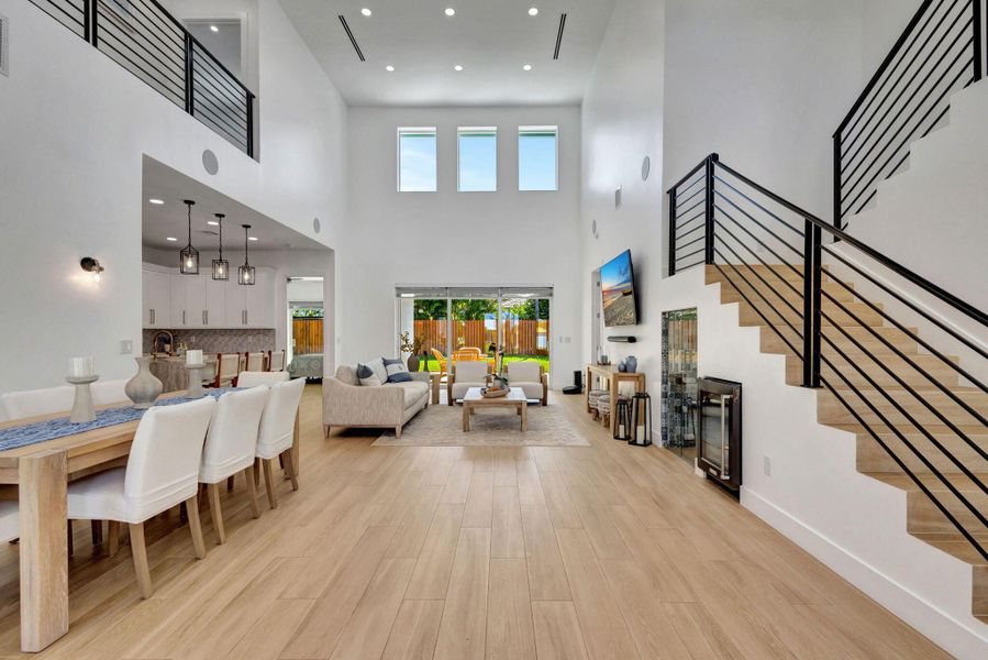 Furnished interior view inside a new home in , North Palm Beach (Image 57). Furnished interior view inside a new home in , North Palm Beach (Image 57).