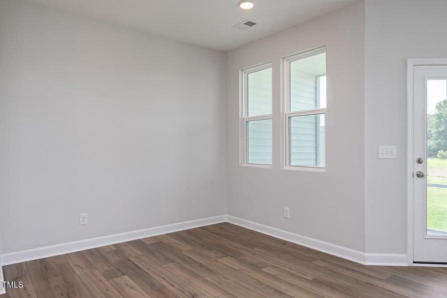 Spacious, unfurnished interior of a new home in Springvale, Fuquay Varina (Image 74).