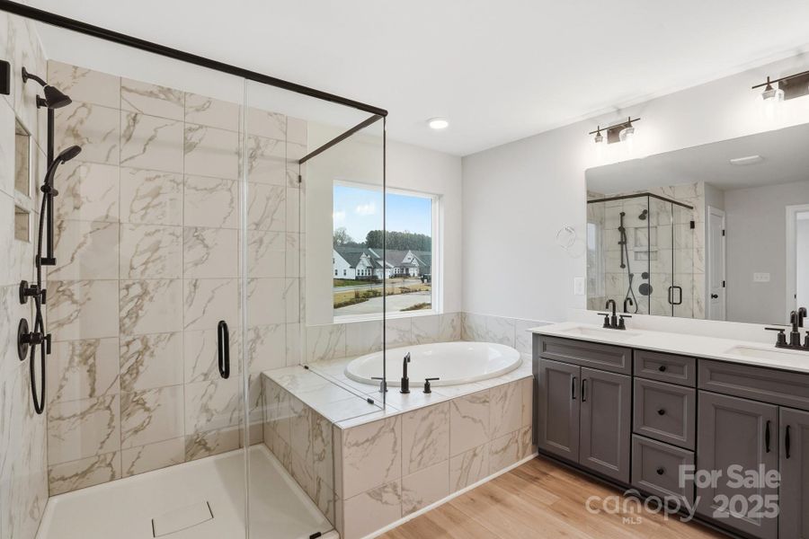 Furnished interior view inside a new home in Carrington, Stanley (Image 10).