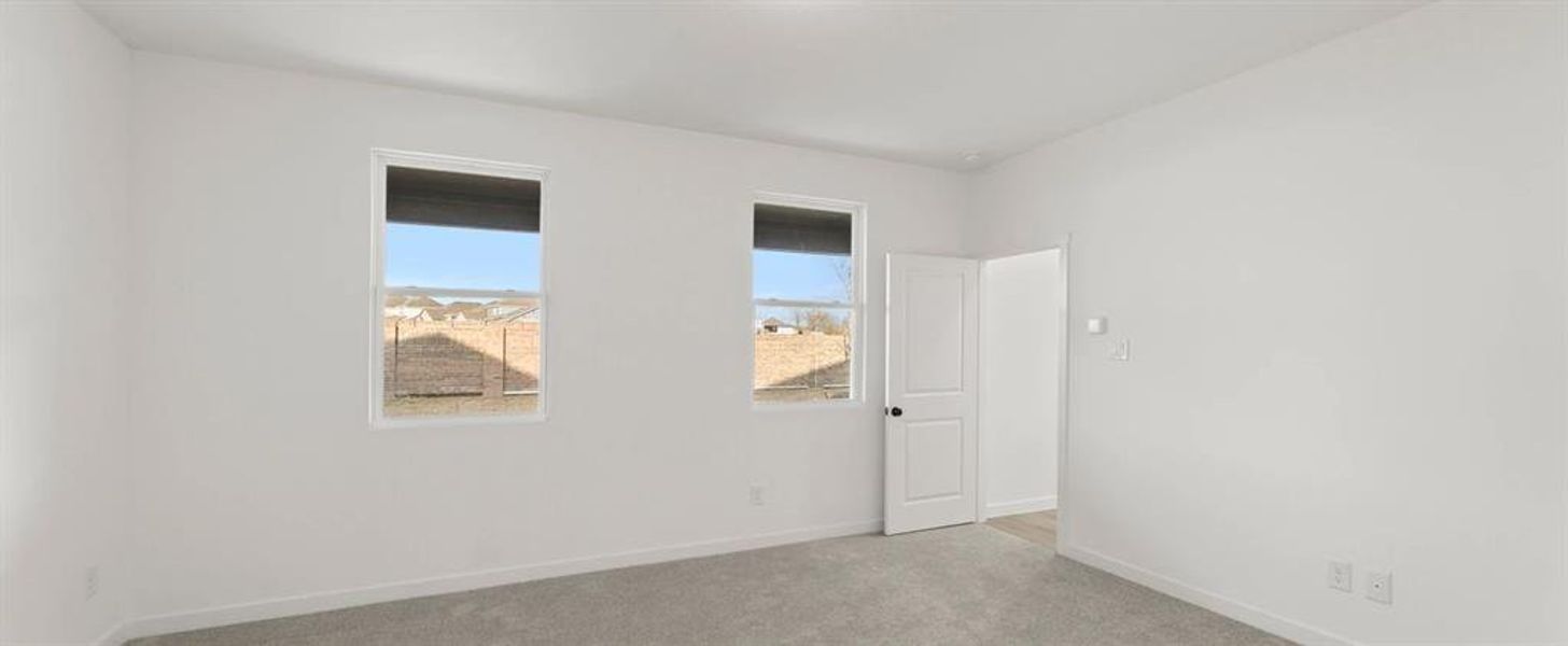 Spacious, unfurnished interior of a new home in Meadow Park, Melissa (Image 19). Spacious, unfurnished interior of a new home in Meadow Park, Melissa (Image 19).