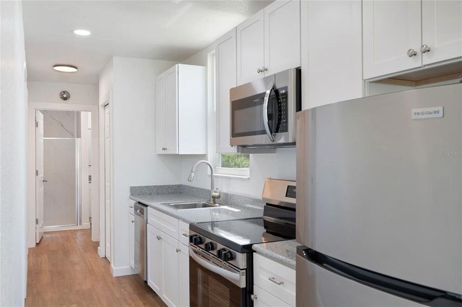 Furnished interior view inside a new home in , Englewood (Image 7). Furnished interior view inside a new home in , Englewood (Image 7).