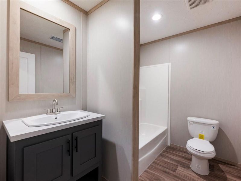 Furnished interior view inside a new home in , Gainesville (Image 4).