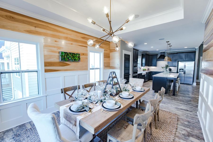 Representative furnished interior of a home built from the Sullivan by Bill Clark Homes in Osprey Landing, Southport (Image 12). Representative furnished interior of a home built from the Sullivan by Bill Clark Homes in Osprey Landing, Southport (Image 12).