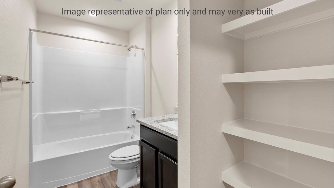 Furnished interior view inside a new home in Rancho Vista, Corpus Christi (Image 10). Furnished interior view inside a new home in Rancho Vista, Corpus Christi (Image 10).