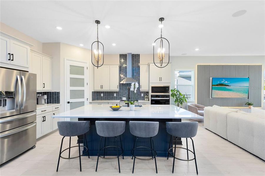 Furnished interior view inside a new home in Laureate Park, Orlando (Image 13).