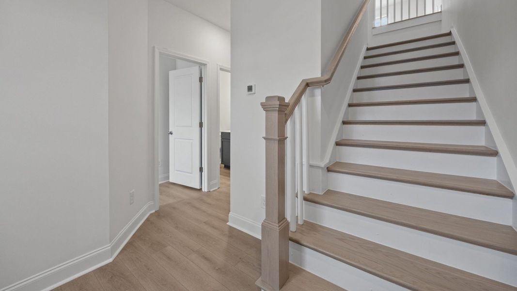 The Landon Plan in River District by DBR Homes in Charlotte, N.C - Entryway The Landon Plan in River District by DBR Homes in Charlotte, N.C - Entryway