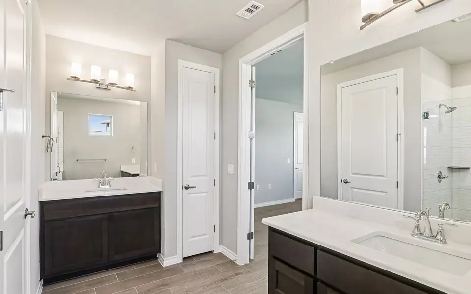Furnished interior view inside a new home in Cottage at Kissing Tree, San Marcos (Image 3).